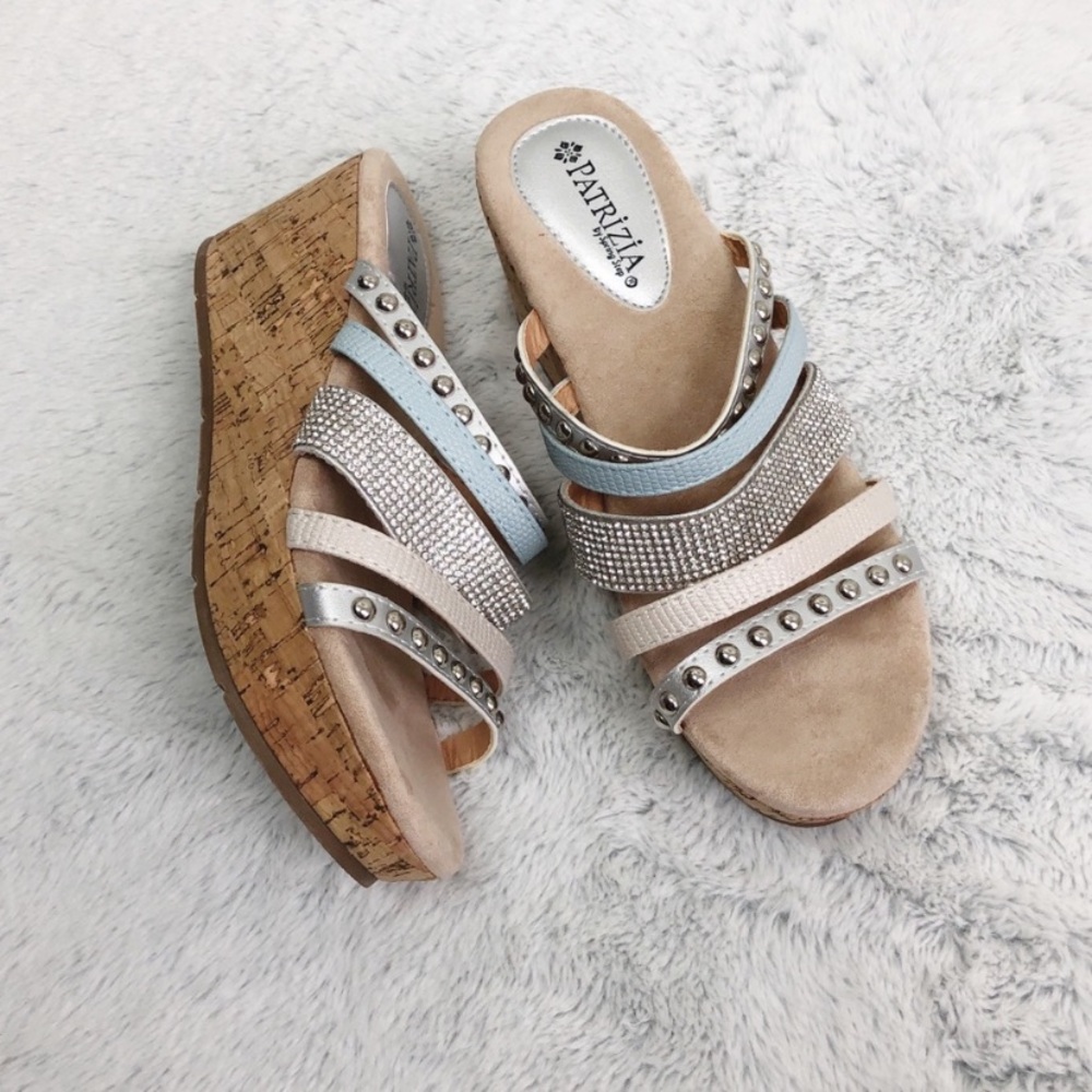 Patrizia by Spring Step Corletha Silver Sandals
